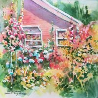 Cottage Garden by Kathleen Berry Bergeron